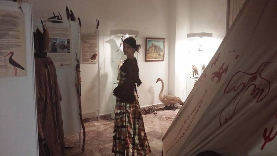 Всички препарирани птици са от фонда на природонаучния музей в гр. Бургас. — в/във ИМ- Поморие.